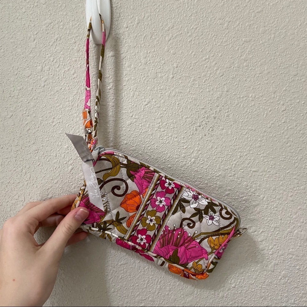 Vera Bradley Floral Wristlet